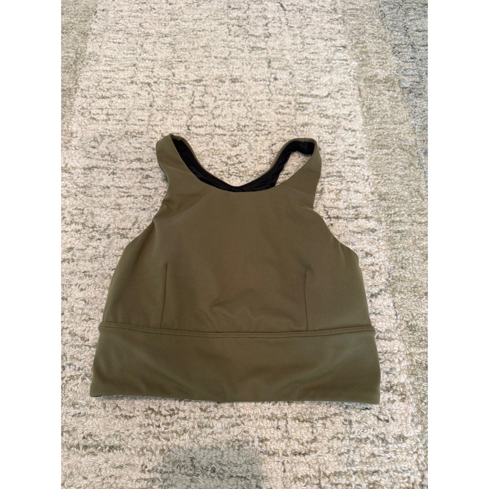 Varley green size XS sports bra